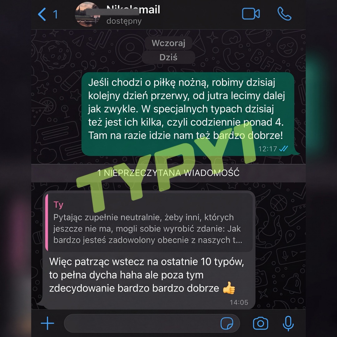Dowód od klienta